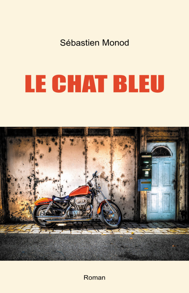 Couverture du roman "Le Chat bleu"