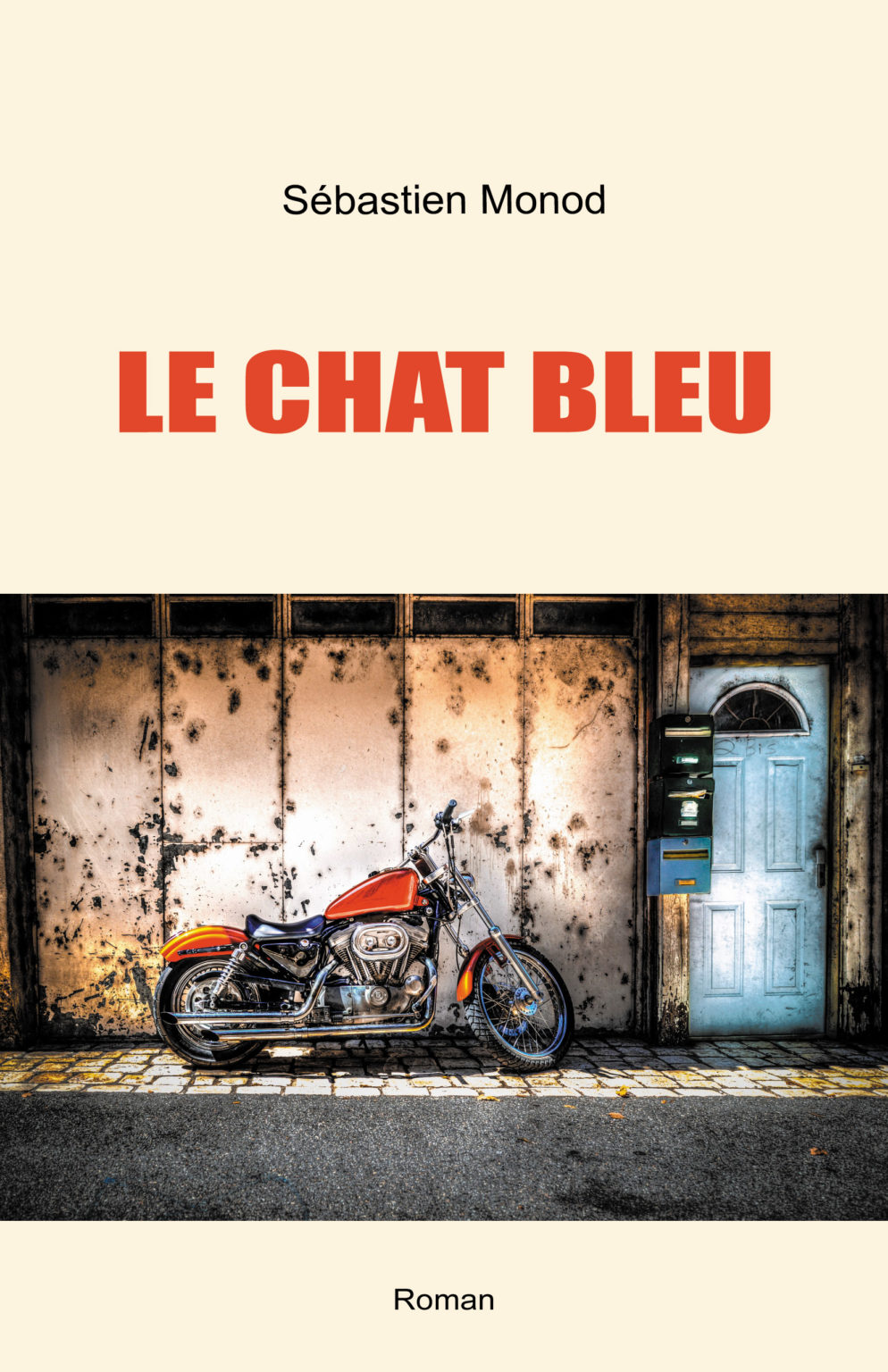 Couverture du roman "Le Chat bleu"